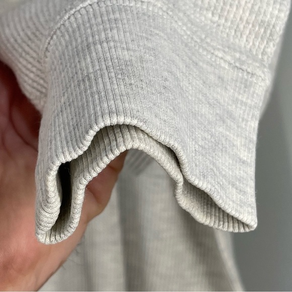 Timberland Tan n Grey Thermal Shirt Mens Large Long Sleeve Waffle Knit *stained* - Picture 7 of 9